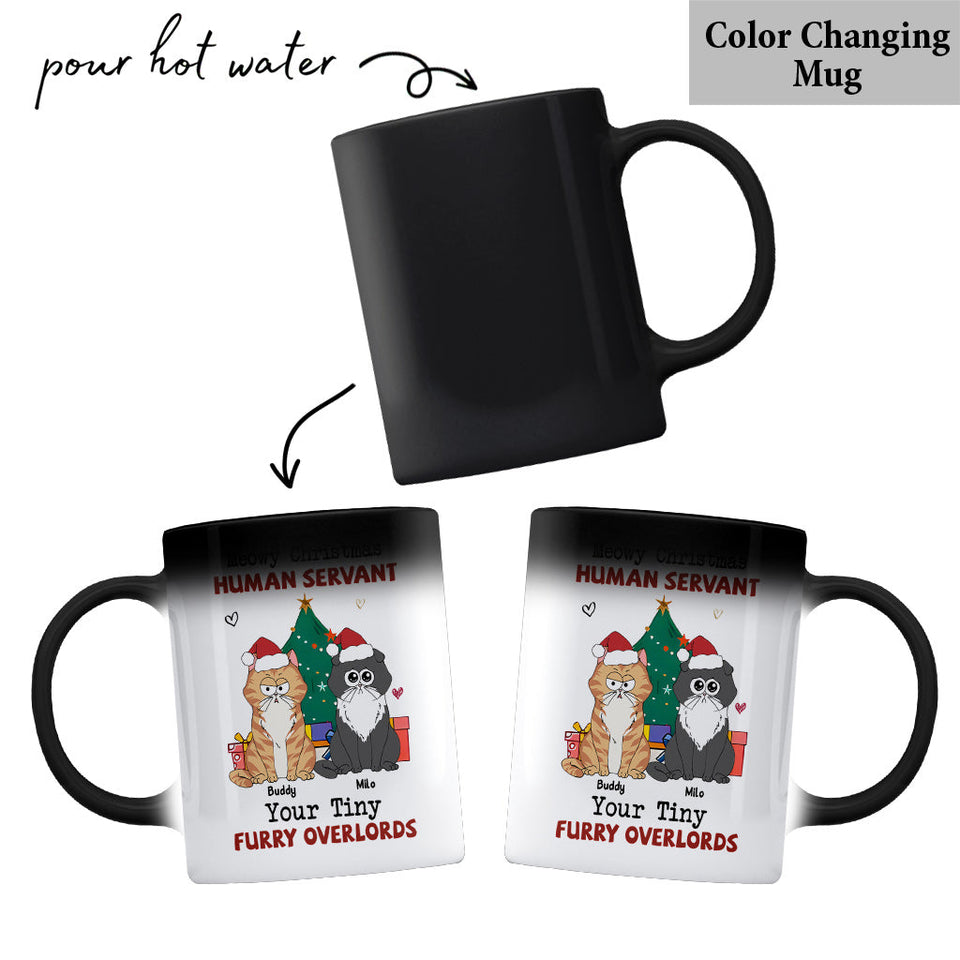 Meowy Christmas - Personalized Cat Mug