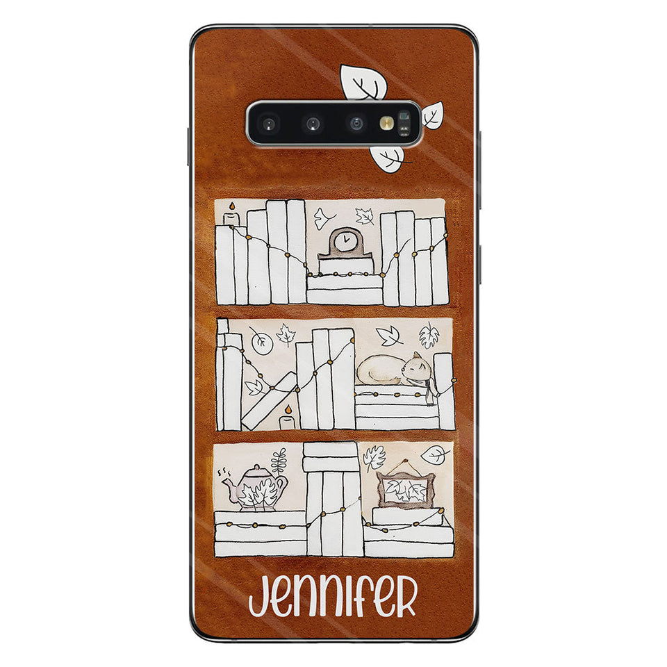Four Seasons Reading Tracker - Personalized Book Phone Case