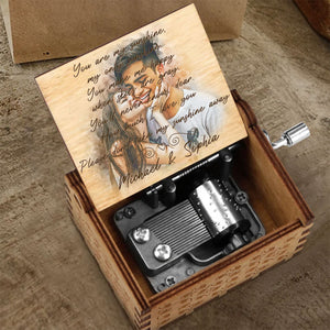 You Are My Sunshine - Personalized Couple Hand Crank Music Box