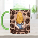 You Are Still Hotter Than This Coffee - Personalized Couple Accent Mug
