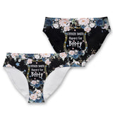 Officer Report For Booty - Personalized Police Officer Women Briefs