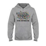 I'm Fine - Christmas T-shirt And Hoodie