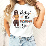 Rockin' The Nana Life - Gift for grandma, mom - Personalized T-shirt And Hoodie