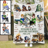 Camping Life - Personalized Camping Blanket