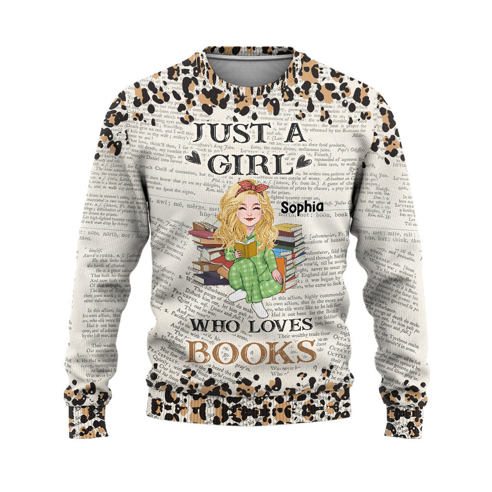 One More Chapter - Personalized Book Ugly Sweater