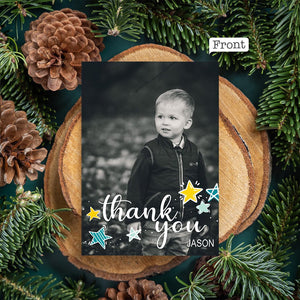 Thank You / Love you  - Personalized QR Greeting Card