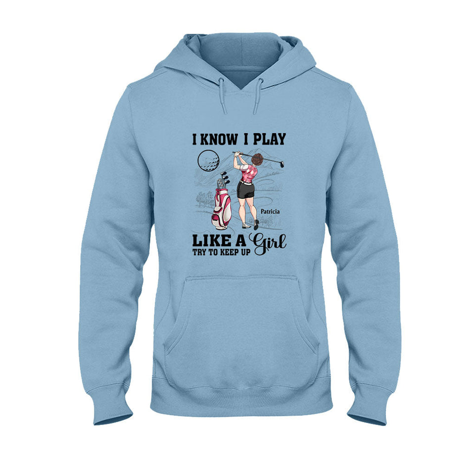 Golf Instruction - Golf gift for her, girlfriend, wife, daughter - Personalized T-shirt And Hoodie