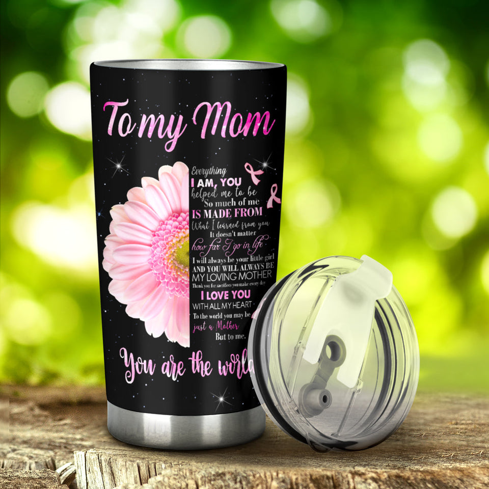 Gobelet de sensibilisation au cancer du sein pour ma maman 0622