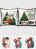 Stranger To Lover - gift for boyfriend, girlfriend - Personalized Throw Pillow