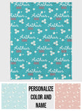 Daisy Custom Name - Personalized grandson Blanket