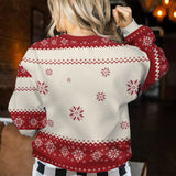 Merry Christmas - Personalized Family Ugly Sweater