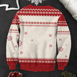Merry Christmas - Personalized Family Ugly Sweater
