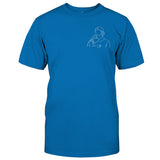 Custom Line Art - Personalized Uncle Embroidered T-shirt