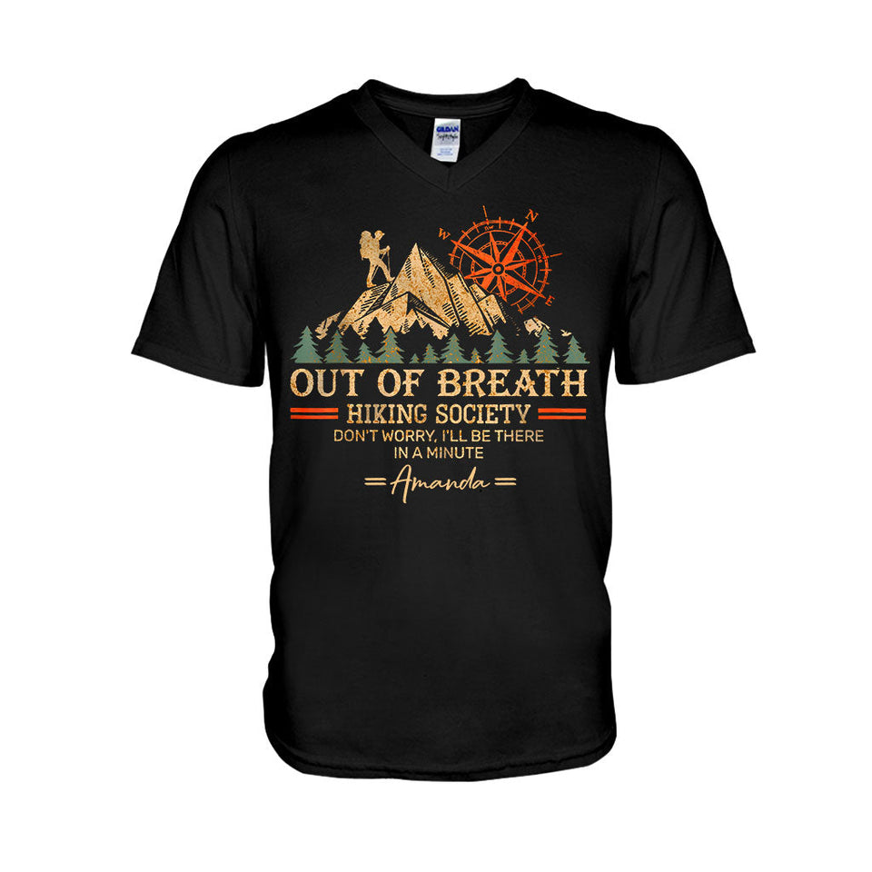 Hiking Society - Personalized Hiking T-shirt And Hoodie