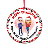 You Are My Favorite Everything - Personalized Couple Ornament