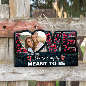 This Is Us - Couple gift for husband, wife, boyfriend, girlfriend - Personalized Wood Sign