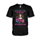 Don't You Understand - Personalized Knitting T-shirt And Hoodie