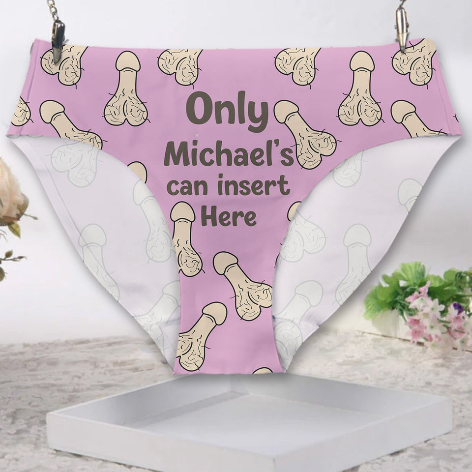 Only You - Personalized Couple Women Briefs