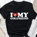 I Love My Hot Girlfriend/ Boyfriend/ Wife/ Husband - Personalized Couple T-shirt And Hoodie