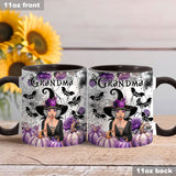Grandma Witch - Personalized Grandma Accent Mug