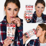 Congrats On Being My Favorite Candy Cane - gift for husband, wife, girlfriend, boyfriend - Personalized Tumbler