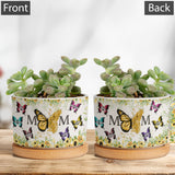 Mom's Garden - Personalized Mother Ceramic Plant Pot