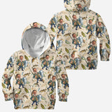 Photo Inserted Funny Fishing - Personalized Fishing All Over Shirt