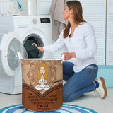 I'm Mostly Peace - Personalized Yoga Storage Basket