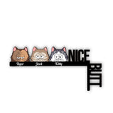 Nice Butt - Personalized Cat Door Frame Decoration