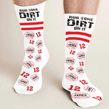 Rub Some Dirt On It - Personalized Baseball Socks