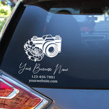 Photo Studio - Personalized Photography Decal Full