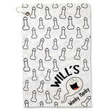 Wanky Hanky - Personalized Couple Golf Towel