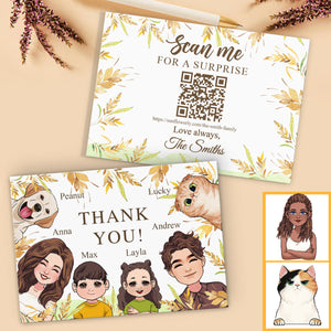 We Love You - Personalized QR Greeting Card