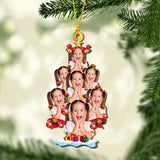 Christmas Tree Photo - Gift for grandma - Personalized Ornament