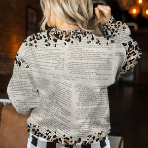 One More Chapter - Personalized Book Ugly Sweater