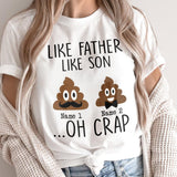 Like Mother Like Daughter - Gift for mom, daughter, dad, son - Personalized T-shirt And Hoodie
