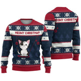 Merry Christmas - Personalized Cat Ugly Sweater