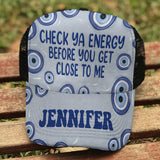 Check Ya Energy - Personalized Witch Trucker Hat