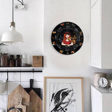 Wheel Of The Year - Personalized Witch Wall Clock