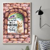 No Longer By My Side - Personalized Dog Canvas And Poster