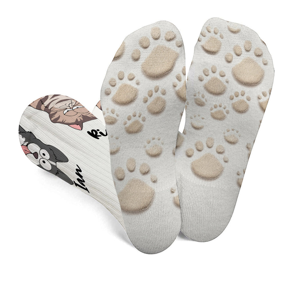 Cat Dog Socks For Pet Lovers - Personalized Dog Socks