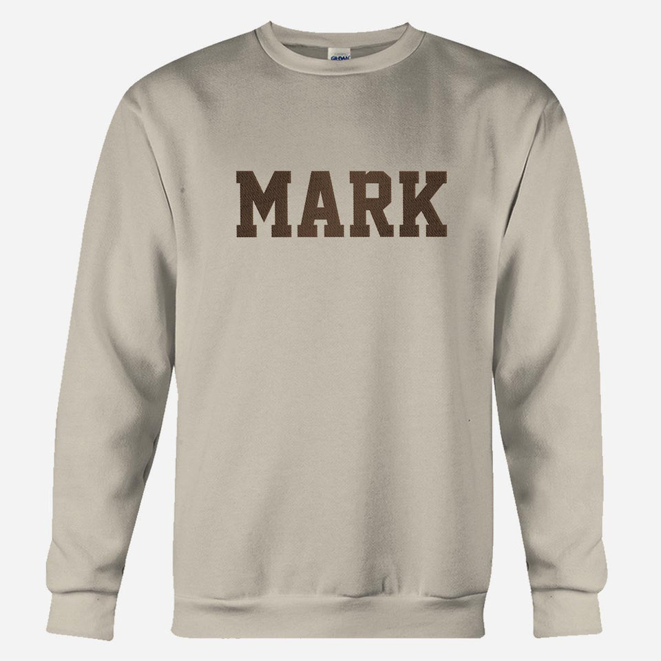 Custom Name - Personalized Family Embroidered Sweater