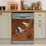 Love Horse - Personalized Horse Dishwasher Cover