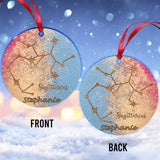 Zodiac Ornament - Personalized Horoscope Ornament