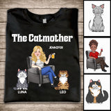 The Catmother - Personalized Cat T-shirt And Hoodie