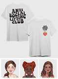 Anti Social Lifting Club - Personalized Fitness T-shirt And Hoodie