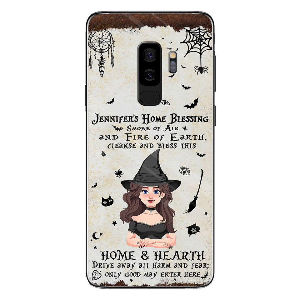 Home Blessing - Personalized Witch Phone Case