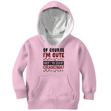 Of Course I'm Cute - Personalized Grandpa T-shirt And Hoodie