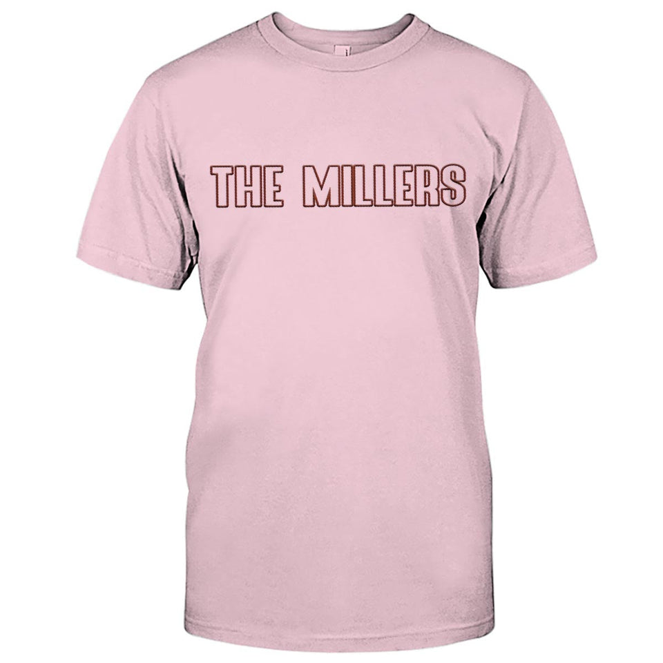Custom Name - Personalized Family Embroidered T-shirt