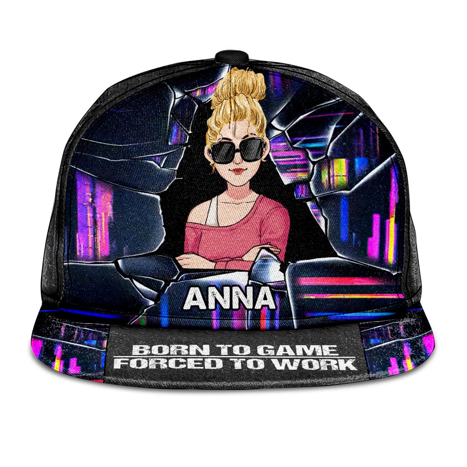 Born To Game - Personalized Video Game Snapback
